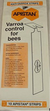Apistan Pouches (10 strips per pack) Varroa control for Bees EXP 10/27