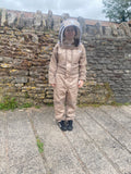 Beige Ventilated Beekeeping Suits