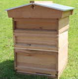 National Cedar Beehive Gabled Roof ( flat packed ) - BEE KEEPING EQUIPMENT