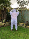 Bee Safe - White Beekeeping  Suit Ventilated - BEE KEEPING EQUIPMENT