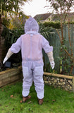 Bee Safe - White Beekeeping  Suit Ventilated - BEE KEEPING EQUIPMENT