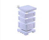 Flat Packed Swienty National polystyrene Complete Beehive - BEE KEEPING EQUIPMENT