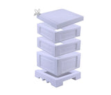 2024 Swienty National polystyrene  Complete Beehive With Buckfast Bees (£100 Deposit) - BEE KEEPING EQUIPMENT