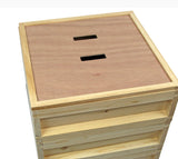 2024 Complete National Pine Beehive with bees (Deposit £100) - BEE KEEPING EQUIPMENT