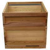 West Country Honey national cedar bee hive flat packed wooden hive box natural finish