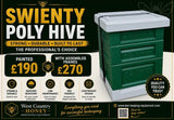 Swienty Beehive Assembled and painted With Frames and Foundation