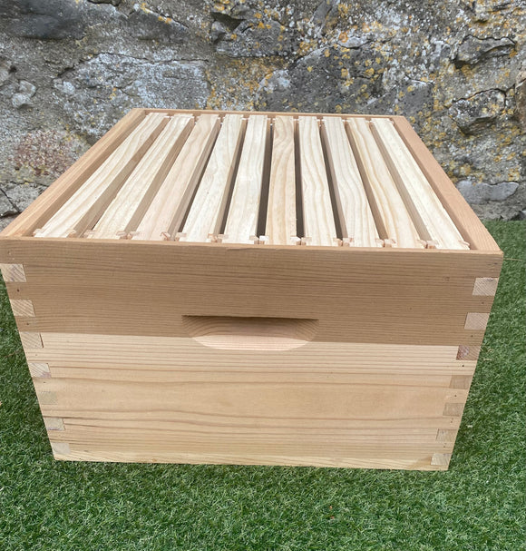 Langstroth Brood Box with frames and foundation