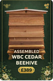 Flat packed WBC Cedar Bee Hive