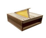 British National Cedar Super Box complete with frames and foundation