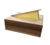 British National Cedar Super Box complete with frames and foundation