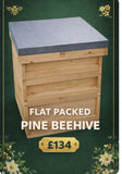 Flat Packed National Pine Beehive