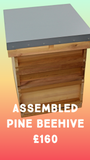 Assembled National Pine Beehive