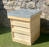 Assembled National Pine Beehive with 14x12 Brood Box