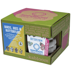 Birds, Bees & Butterflies Seedbom Gift Box - BEE KEEPING EQUIPMENT