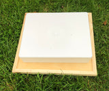Crown Board and feeder 36cm x 36cm with Centre Hole - BEE KEEPING EQUIPMENT