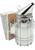 Bee Smoker Large Stainless steel - BEE KEEPING EQUIPMENT