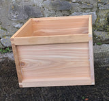Budget 14 x 12 Assembled National cedar Bee Hive (flat roof)