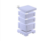 Flat Packed Swienty National polystyrene Complete Beehive - BEE KEEPING EQUIPMENT