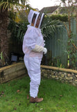 Bee Safe - White Beekeeping  Suit Ventilated - BEE KEEPING EQUIPMENT