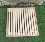 British National Cedar Super Box complete with frames and foundation
