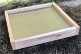 Budget Assembled National cedar Bee Hive (flat roof)