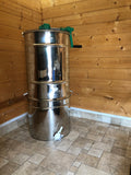 Honey Extractor Manual 4frame Stainless Steel Beekeeping with Filter