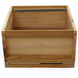 Assembled National Pine Bee Hive (flat roof)