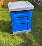 Swienty Beehive assembled and painted complete with frames and foundation