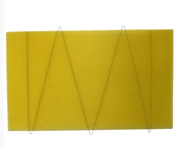 10 brood foundation wax sheets for National & WBC Hive - BEE KEEPING EQUIPMENT