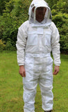 Bee Safe - White Beekeeping  Suit Ventilated - BEE KEEPING EQUIPMENT