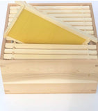 Assembled Cedar National Brood Box complete with frames &Wax - BEE KEEPING EQUIPMENT