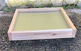 Budget Assembled National cedar Bee Hive (flat roof)