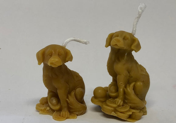 Dog Beeswax Candle - BEE KEEPING EQUIPMENT