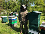 Bee Safe - Beekeeping Suit Ventilated Green - BEE KEEPING EQUIPMENT