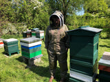 Bee Safe - Children’s Beekeeping Suit Ventilated Green - BEE KEEPING EQUIPMENT