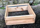 Budget Assembled National cedar Bee Hive (flat roof)