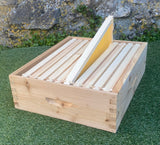Langstroth Super Box with frames and foundation