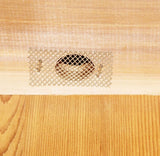 Budget National Beehive Flat Roof in Cedar - BEE KEEPING EQUIPMENT